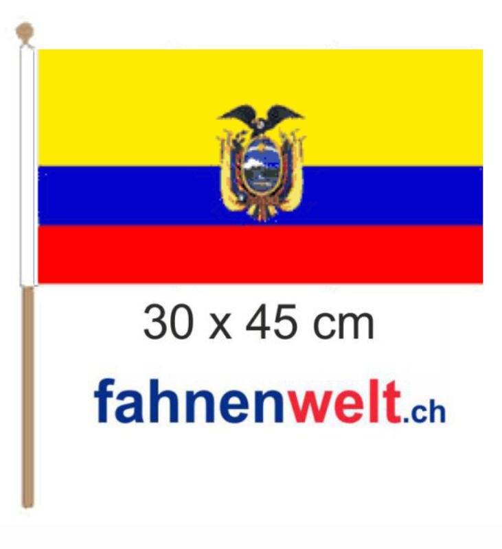Fahne Ecuador 30 x 45 cm Flagge 