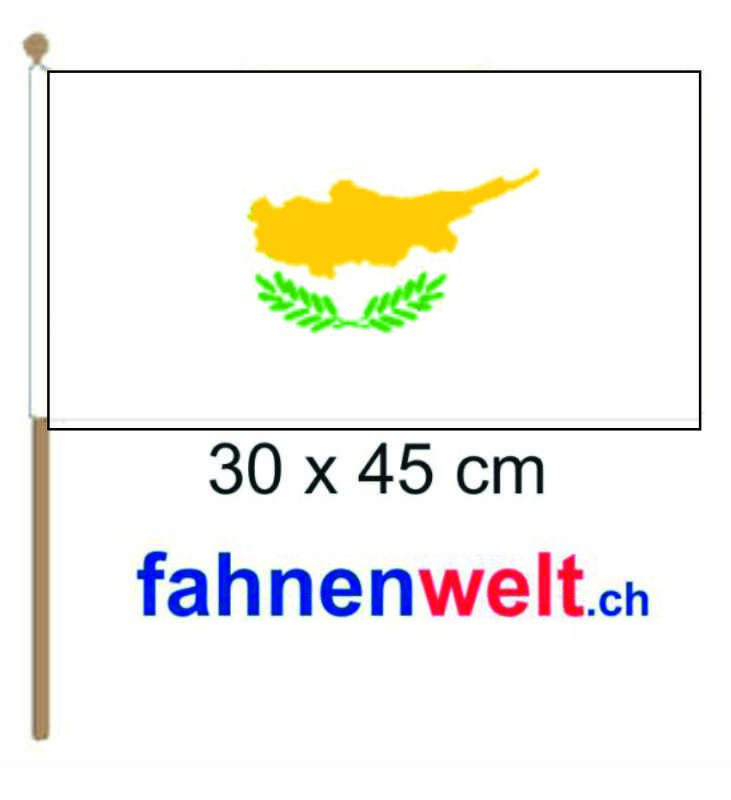 Fahne Zypern 30 x 45 cm Flagge