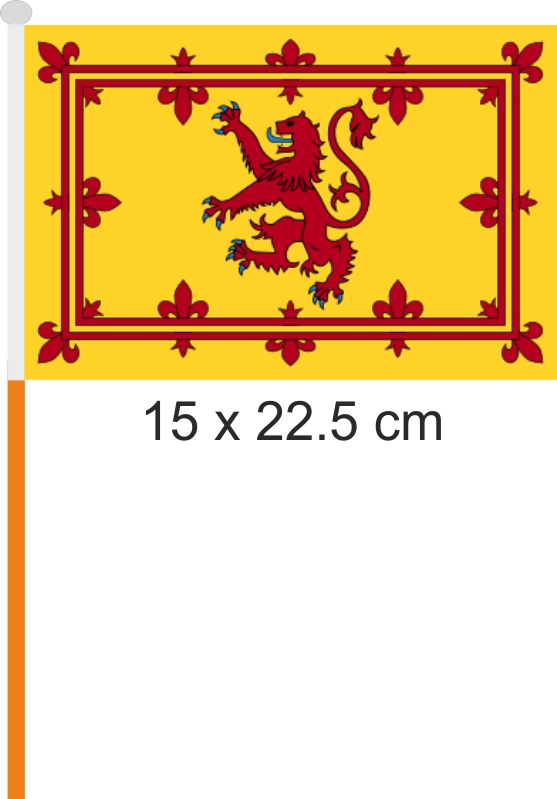 Fahne Flagge Schottland 30x45 cm mit Stab 