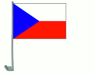 Tschechische Republik Autofahne Autoflagge Fahnen Auto Flaggen 30x40cm 