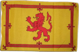 Schottland mit Löwen (Scotland Royal) Fahne gedruckt | 60 x 90 cm