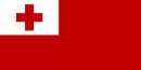 Tonga Fahne gedruckt | 90 x 150 cm