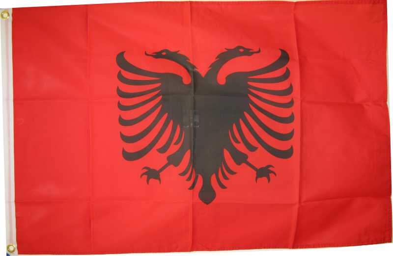 Flagge Albanien 60 x 90 cm Fahne 