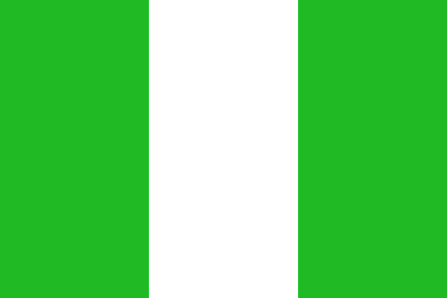 Fahne Flagge Nigeria 90 x 150 cm