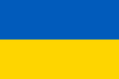 Ukraine Fahne Flagge 90 x 150 cm mit 2 Ösen