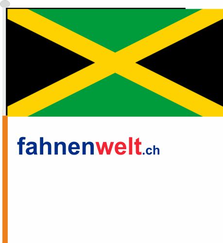 Schlüsselanhänger Jamaika Flagge Fahne