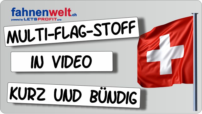 Video zu der Stoffvariante Multi-Flag