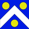 Fahne Gemeinde 1040 Villars-le-Terroir (VD) | 30 x 30 cm und Grösser