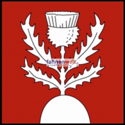 Fahne Gemeinde 1041 Montaubion-Chardonney Ehemalige Gemeinde (VD) | 30 x 30 cm und Grösser