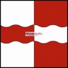 Fahne Gemeinde 1058 Villars-Tiercelin Ehemalige Gemeinde (VD) | 30 x 30 cm und Grösser