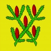 Fahne Gemeinde 1176 Saint-Livres (VD) | 30 x 30 cm und Grösser