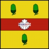 Fahne Gemeinde 1243 Presinge (GE) | 30 x 30 cm und Grösser