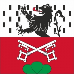 Fahne Gemeinde 1275 Chéserex (VD) | 30 x 30 cm und Grösser