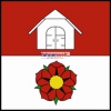 Fahne Gemeinde 1484 Granges-de-Vesin Ehemalige Gemeinde (FR) | 30 x 30 cm und Grösser