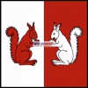 Fahne Gemeinde 1515 Neyruz-sur-Moudon Ehemalige Gemeinde (VD) | 30 x 30 cm und Grösser