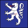 Fahne Gemeinde 1542 Rueyres-les-Prés (FR) | 30 x 30 cm und Grösser