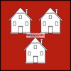 Fahne Gemeinde 1608 Chesalles-sur-Oron Ehemalige Gemeinde (VD) | 30 x 30 cm und Grösser