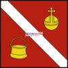 Fahne Gemeinde 1654 Cerniat Ehemalige Gemeinde (FR) | 30 x 30 cm und Grösser