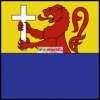 Fahne Gemeinde 1677 Prez-vers-Siviriez Ehemalige Gemeinde (FR) | 30 x 30 cm und Grösser