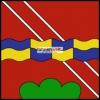 Fahne Gemeinde 1687 Vuisternens-devant-Romont (FR) | 30 x 30 cm und Grösser