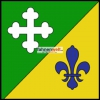 Fahne Gemeinde 1691 Villarimboud Ehemalige Gemeinde (FR) | 30 x 30 cm und Grösser