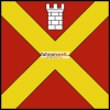 Fahne Gemeinde 1699 Pont (Veveyse) Ehemalige Gemeinde (FR) | 30 x 30 cm und Grösser