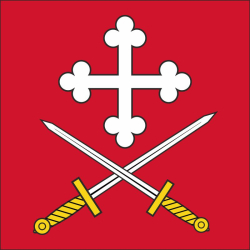 Fahne Gemeinde 1717 St. Ursen (FR) | 30 x 30 cm und Grösser