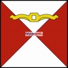 Fahne Gemeinde 1734 Tentlingen (FR) | 30 x 30 cm und Grösser