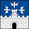Fahne Gemeinde 1868 Collombey-Muraz (VS) | 30 x 30 cm und Grösser
