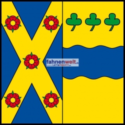 Fahne Gemeinde 1903 Collonges (VS) | 30 x 30 cm und Grösser