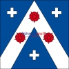Fahne Gemeinde 2028 Vaumarcus Ehemalige Gemeinde (NE) | 30 x 30 cm und Grösser
