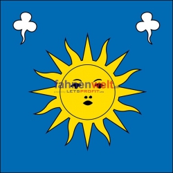 Fahne Gemeinde 2087 Cornaux (NE) | 30 x 30 cm und Grösser