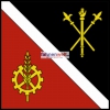 Fahne Gemeinde 2825 Courchapoix (JU) | 30 x 30 cm und Grösser
