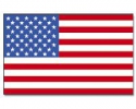 USA Hissfahne gedruckt im Querformat | 90 x 150 cm