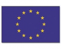 EU / Europäische Union Hissfahne gedruckt im Querformat | 90 x 150 cm