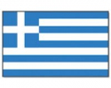 Griechenland Hissfahne gedruckt im Querformat | 90 x 150 cm