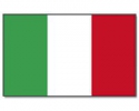 Polyesterfahne Italien mit Oesen | 100 x 150 cm