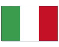 Italien Hissfahne gedruckt im Querformat | 90 x 150 cm
