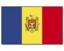 Moldau / Moldawien Hissfahne gedruckt im Querformat | 90 x 150 cm