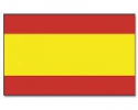 Spanien ohne Wappen Hissfahne gedruckt Quer | 90 x 150 cm
