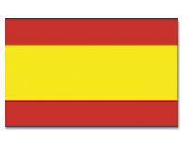 Spanien ohne Wappen Hissfahne gedruckt Quer | 90 x 150 cm