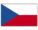 Tschechische Republik / Tschechien Hissfahne gedruckt Quer | 90 x 150 cm