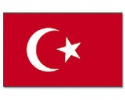 Türkei Hissfahne gedruckt im Querformat | 90 x 150 cm