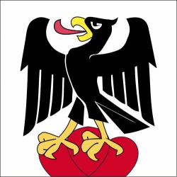 Fahne Gemeinde 3270 Aarberg (BE) | 30 x 30 cm und Grösser