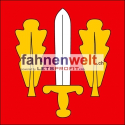 Fahne Gemeinde 3274 Hermrigen (BE) | 30 x 30 cm und Grösser