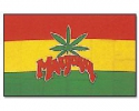 Marijuana gedruckt im Querformat | 90 x 150 cm