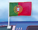 Portugal Autofahne gedruckt im Querformat | 27 x 45 cm
