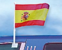 Spanien Autofahne gedruckt im Querformat | 30 x 45 cm