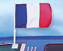 Frankreich Autofahne gedruckt im Querformat | 27 x 45 cm