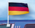 Deutschland Autofahne gedruckt im Querformat | 27 x 45 cm